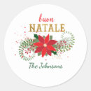 Search for buon natale stickers Red