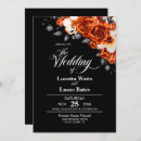 Search for orange and black wedding invitations All in one