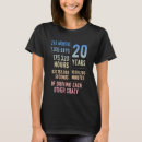 Search for 20th anniversary tshirts Funny