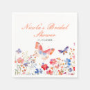 Search for rustic bridal shower napkins Floral flowers