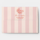 Search for pink wedding envelopes Botanical