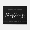 Search for sarcastic doormats New homeowners