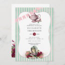 Search for alice in wonderland bridal shower invitations Floral