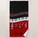 Search for red and black beach towels For her
