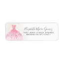 Search for quinceanera return address labels Quinceañera
