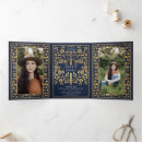 Search for royal blue graduation invitations Gold