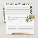 Search for recipe cards Watercolor