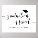 Search for please take a treat signs Graduation is sweet