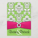 Search for lime green wedding invitations White