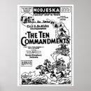Search for ten commandments posters Biblical