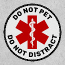 Search for dog patches Do not pet