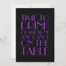 Search for drinks and dancing invitations Elegant