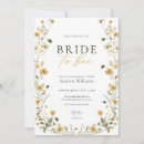 Search for bride to bee bridal shower invitations Wildflower