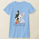 Search for french bulldog womens tshirts Blue