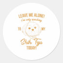 Search for shih tzu stickers Funny