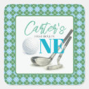 Search for golf hole in one stickers Little golfer