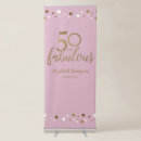 Search for pink gold 50th birthday party decor Elegant