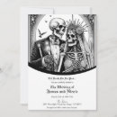 Search for skeleton wedding invitations Gothic