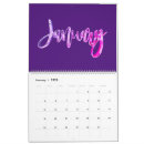 Search for purple calendars Elegant