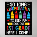 Search for kindergarten graduation posters So long