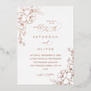 Search for gold and white wedding invitations Floral