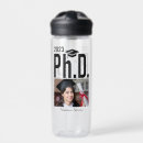 Search for graduation water bottles Phd
