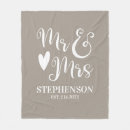 Search for mr and mrs fleece blankets Script