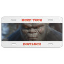 Search for bigfoot license plates Cryptid