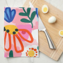Search for mid century modern kitchen towels Colorful