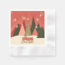 Search for vintage christmas napkins Retro