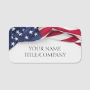Search for american patriotic name tags Flag