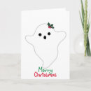 Search for ghost christmas cards Red