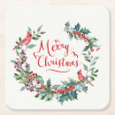 Search for christmas coasters Greenery