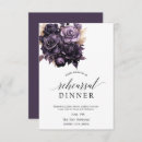 Search for purple rehearsal dinner invitations Garden