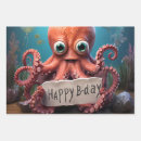 Search for octopus wrapping paper Nature