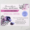 Search for nail technician flyers Manicurist