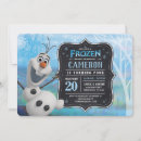 Search for frozen invitations Winter wonderland party
