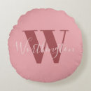 Search for pink monogram pillows Blush