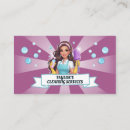 Search for cute cleaning business cards Professional