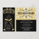 Search for glass wedding invitations Fiftieth