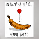Search for funny banana posters Lover