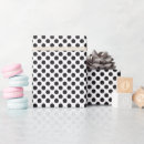 Search for black white polka dot wrapping paper Minimalist