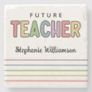 Search for teacher coasters Colorful