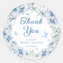 Search for blue butterfly stickers Bridal shower