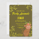 Search for monkey birthday invitations Animals