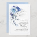 Search for blue and silver wedding invitations Couple
