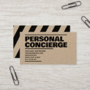 Search for concierge business cards Executive