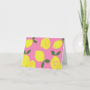 Search for fruit thank you cards Yellow