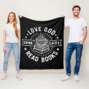 Search for book lover blankets Coffee