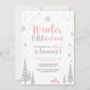 Search for winter onederland invitations Snowflakes